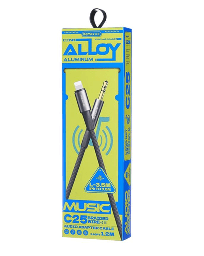 C-25-C Cable Adaptador de Audio 3.5mm a Lightning/Type C