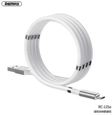 RC-125A Cable USB-C Magnético con Carga Rápida